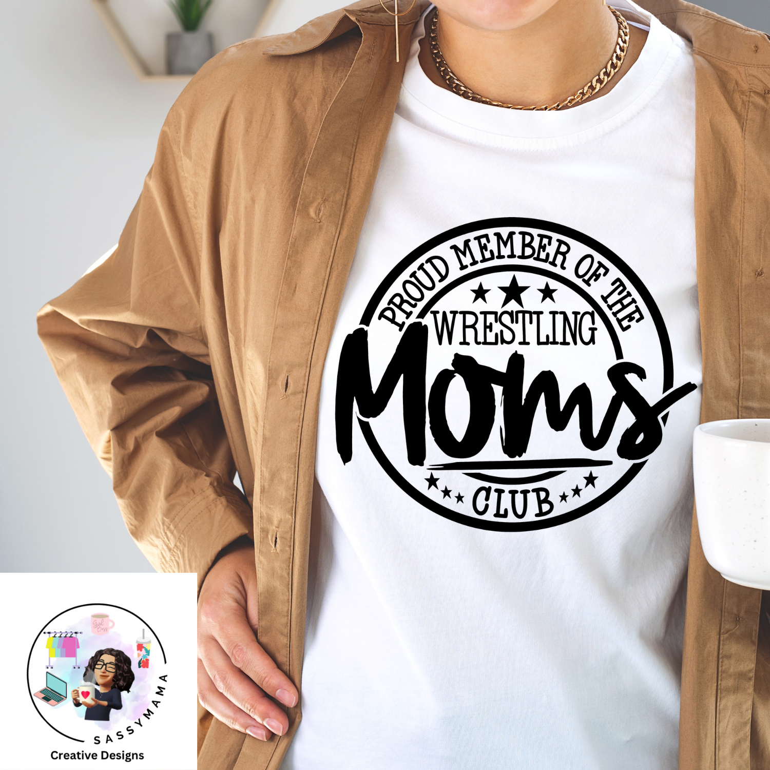 Proud Mom Wrestling Club Shirt