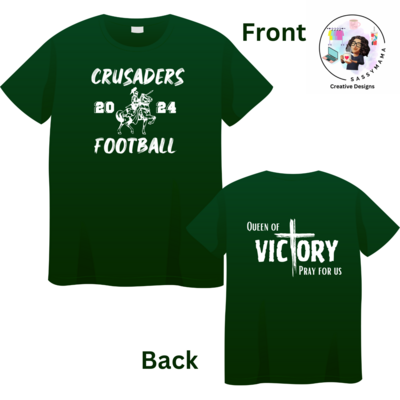 Crusader Football 2024 Spirit Shirt