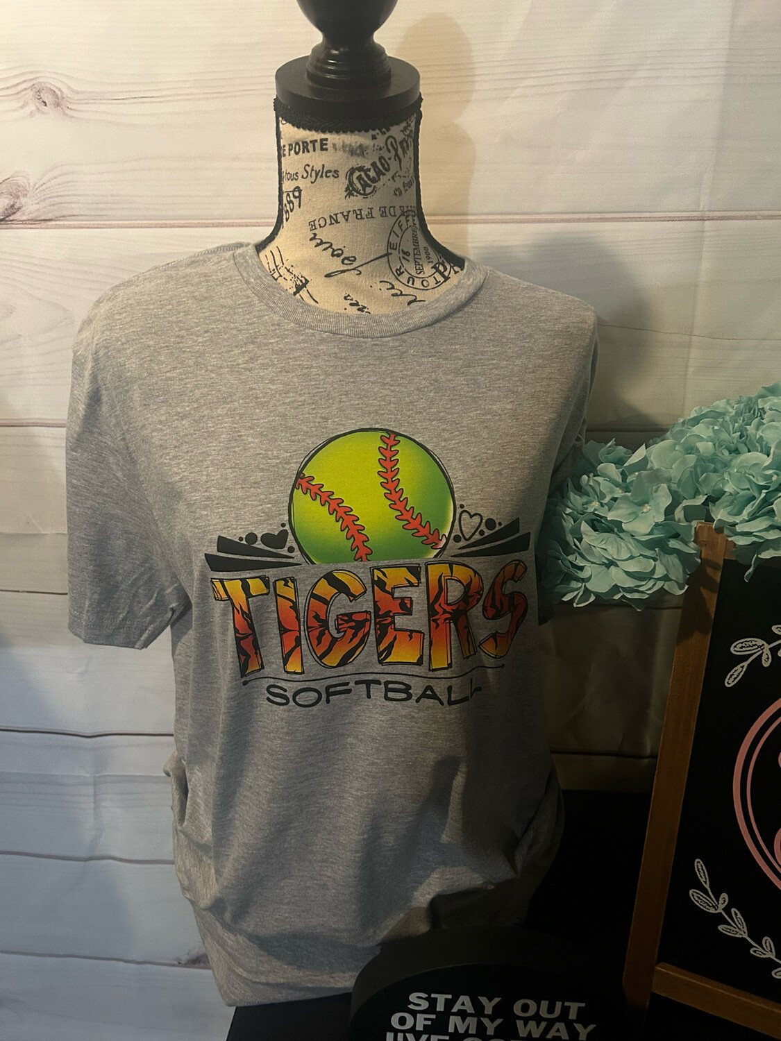 Massillon Tiger Softball T-Shirt Adult and Youth Sizes