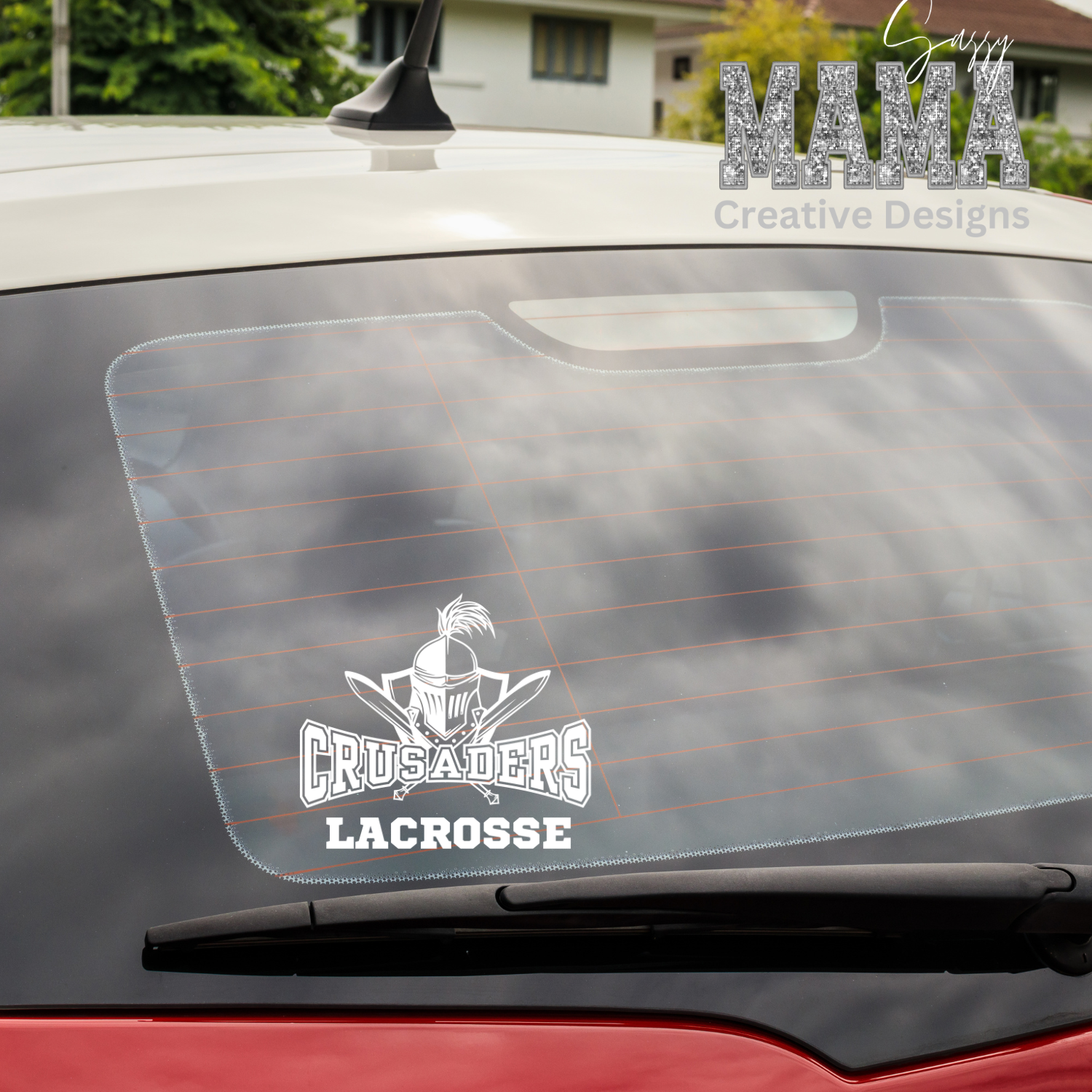 Crusader Lacrosse Decal