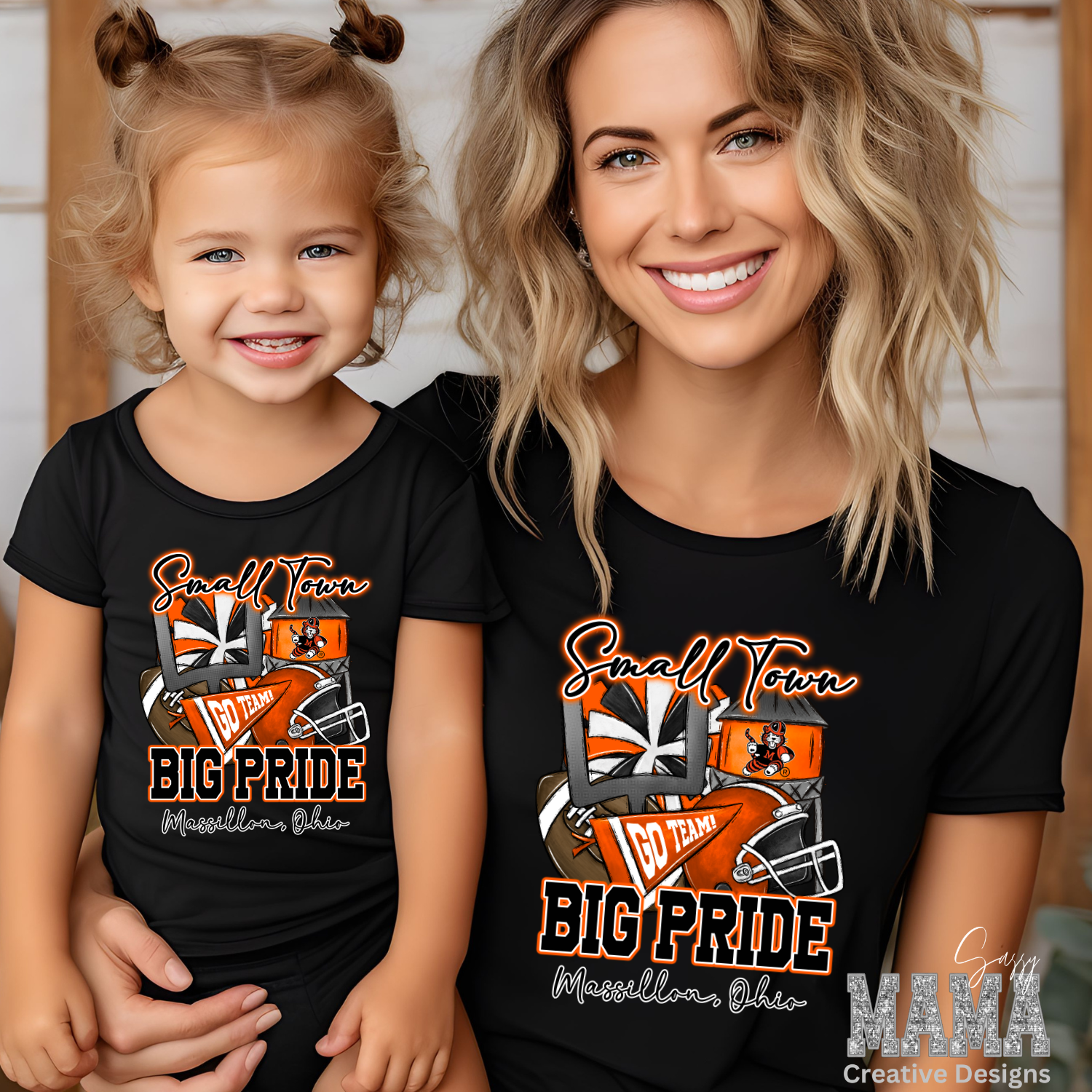 Massillon Small Town Big Pride Shirt Adult and Youth Sizes