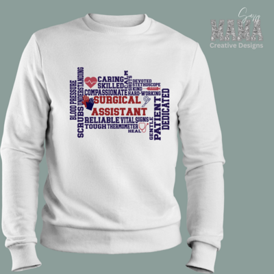 Surgical Assistant Crossword Shirt