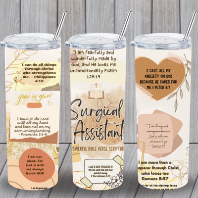 Surgical Assistant Affirmations 20 Ounce Tumbler