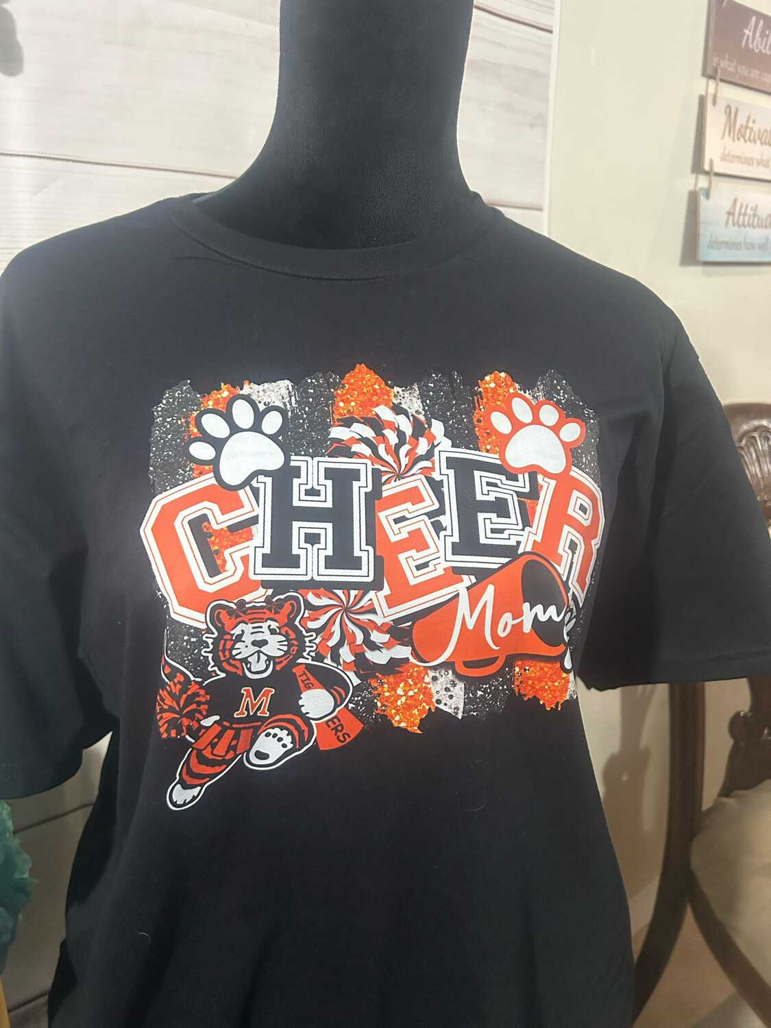 Tiger Cheer Mom Spirit Shirt