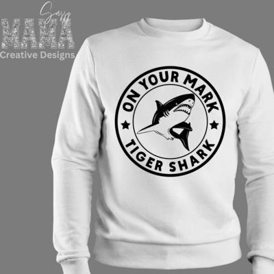 On Your Mark Tiger Shark