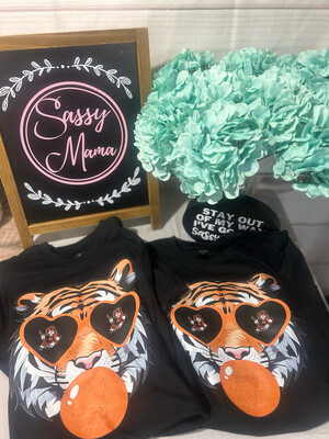 Massillon Tiger Bubble Gum Shirt Adult and Youth