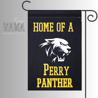 Perry Panther Garden Flag