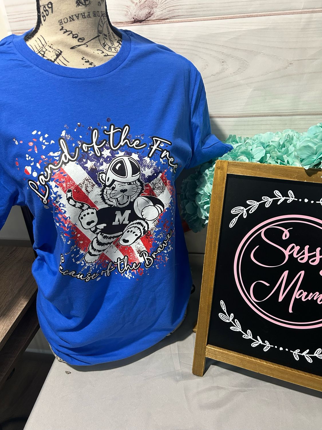 Land of the Free, Because of the Brave Obie Shirt