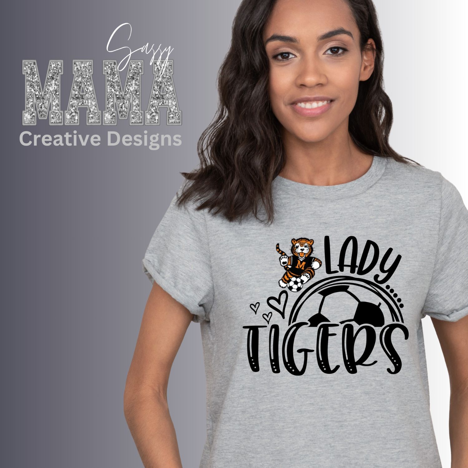 Lady Tigers Soccer Spirit Shirt