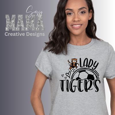 Lady Tigers Soccer Spirit Shirt