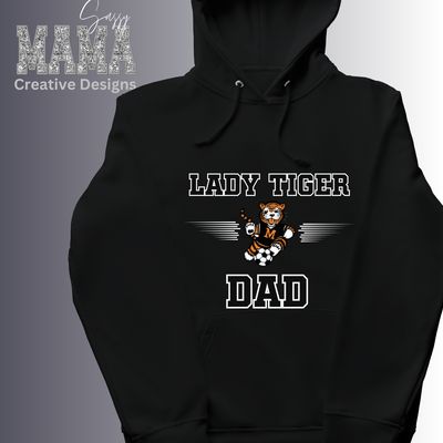 Lady Tiger Soccer Dad Shirt