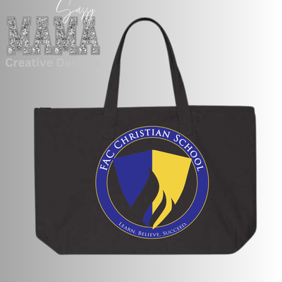 FAC Zipper Tote Bag