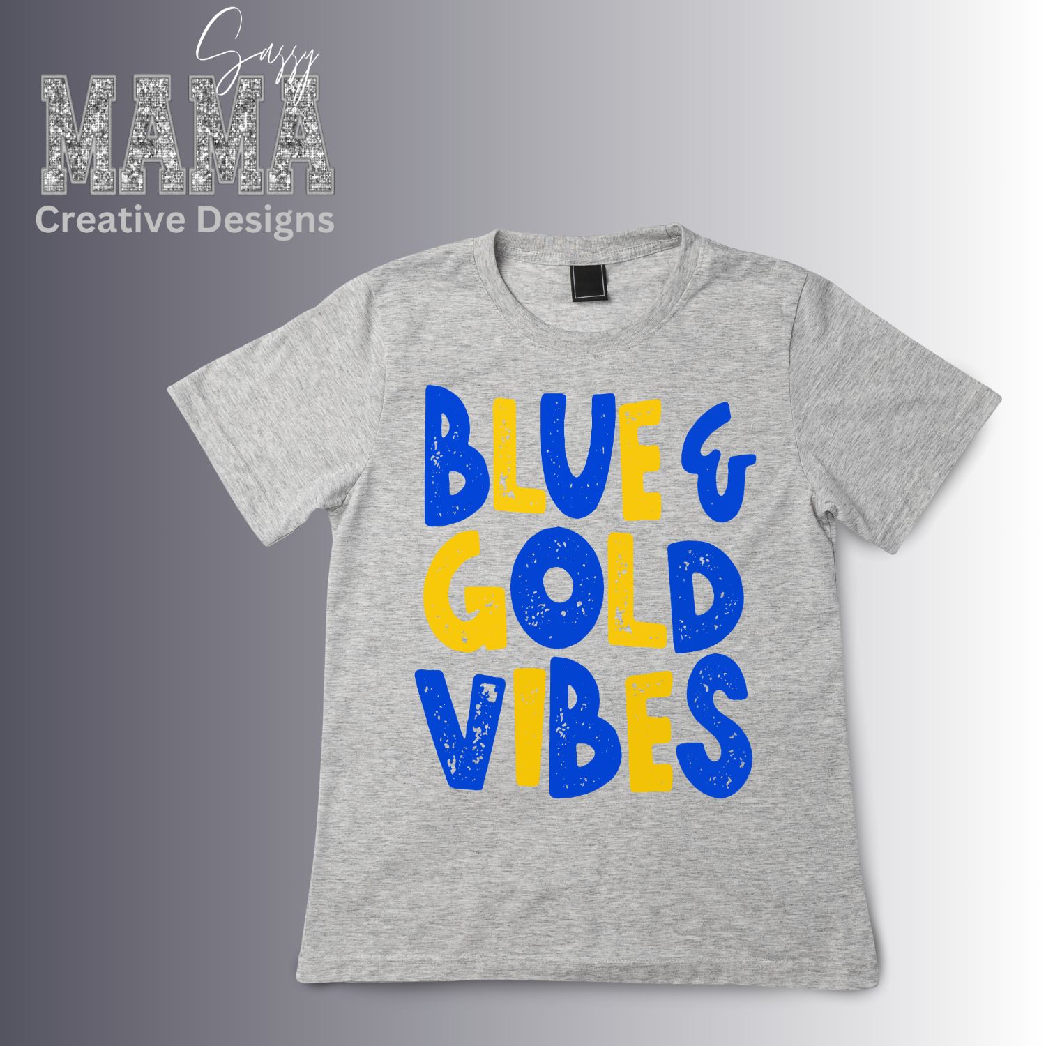 Blue and Gold Vibes