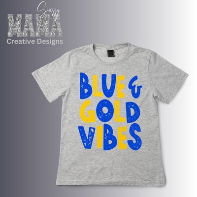 Blue and Gold Vibes