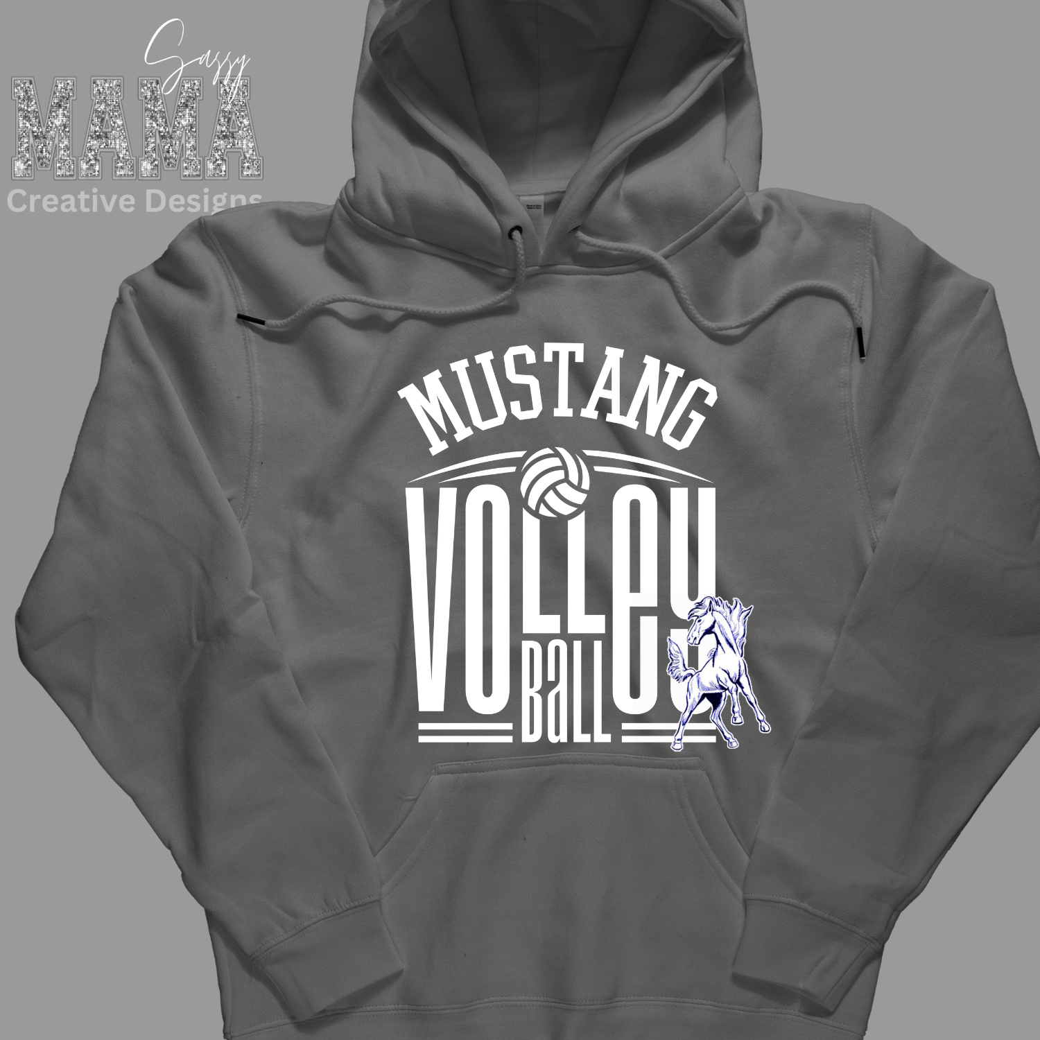 Mustang Volleyball Game Day