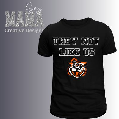They Not Like Us Tiger Swing Band Shirt