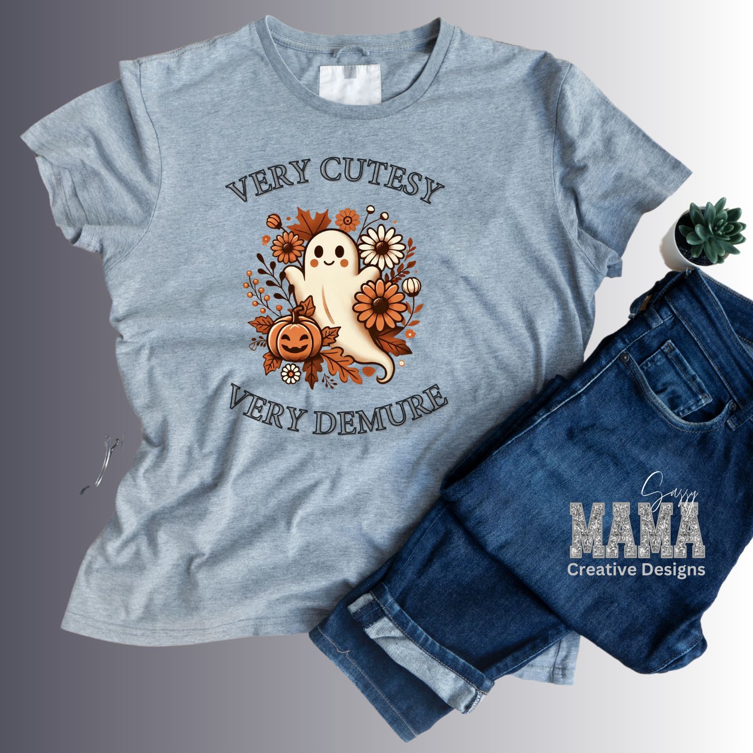 Very Cutesy, Very Demure Ghost Shirt Adult and Youth