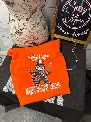 Massillon Tiger Swing Band Spirit Shirt Adult and Youth