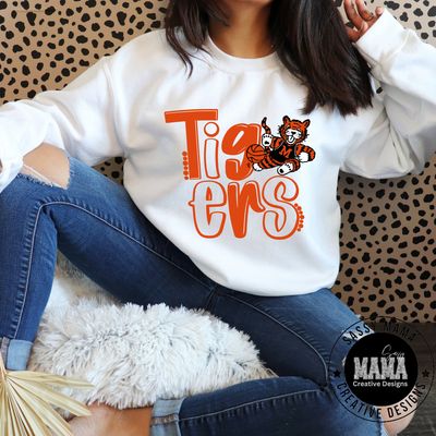 Massillon Tiger Basketball Bubble Letter Shirt