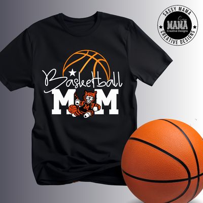 Massillon Tiger Basketball Basketball Mom or Dad Victory Shirt