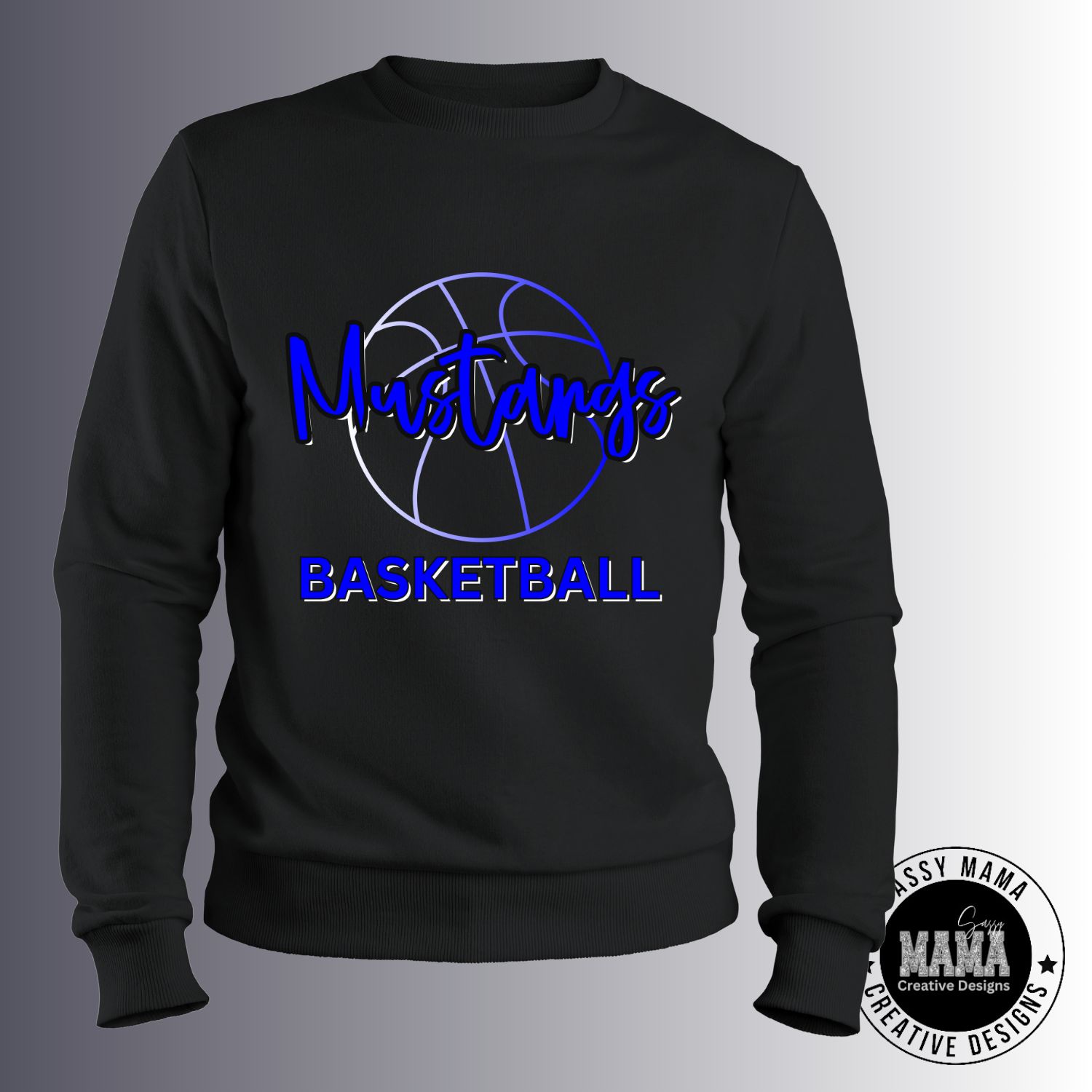Mustangs Basketball Layup Shirt