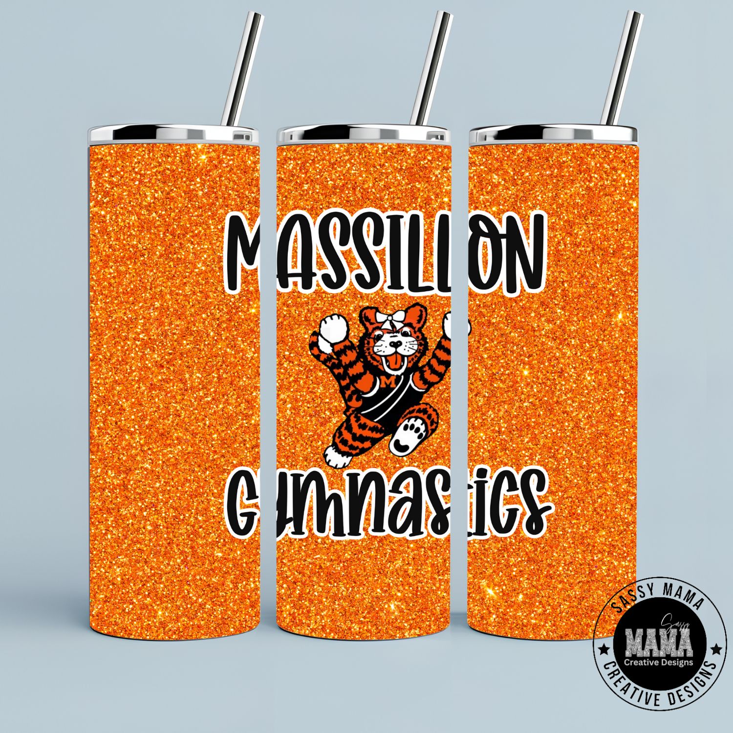 Massillon Tiger Gymnastics 20 Ounce Tumbler