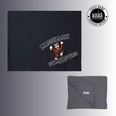 Massillon Tiger Gymnastics Blanket