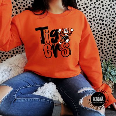 Tiger Gymnastics Doodle Shirt