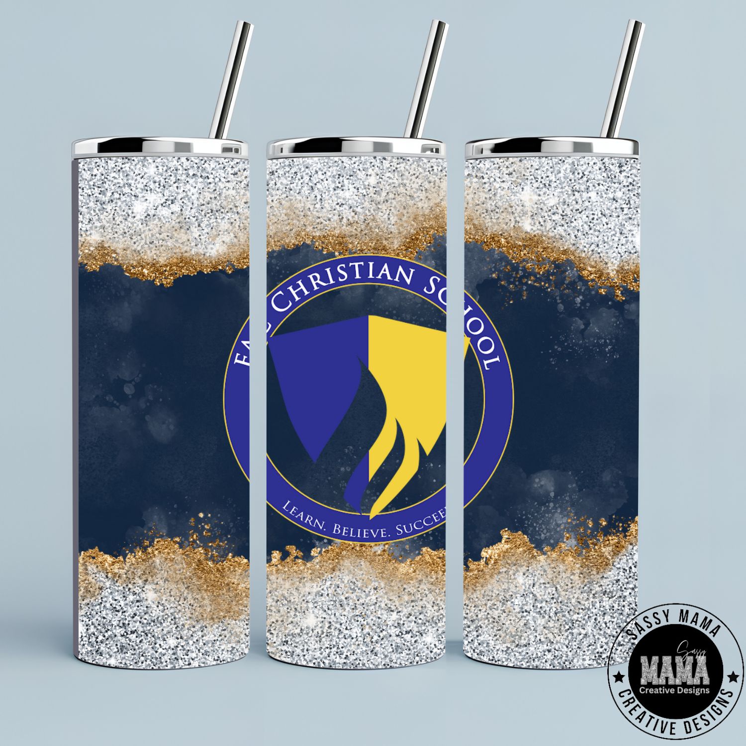 FAC Glitter Tumbler 20 ounce