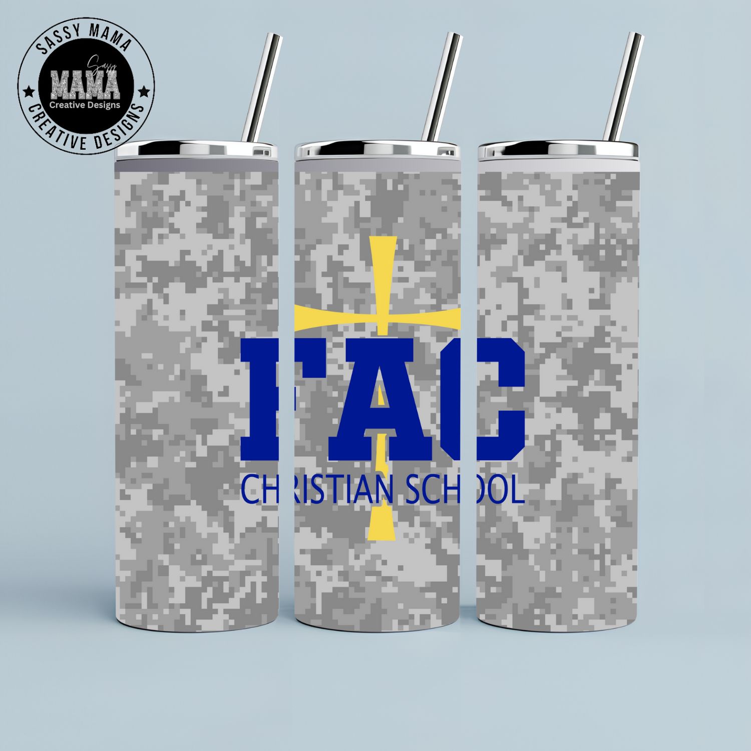 FAC Camo 20 ounce Tumbler