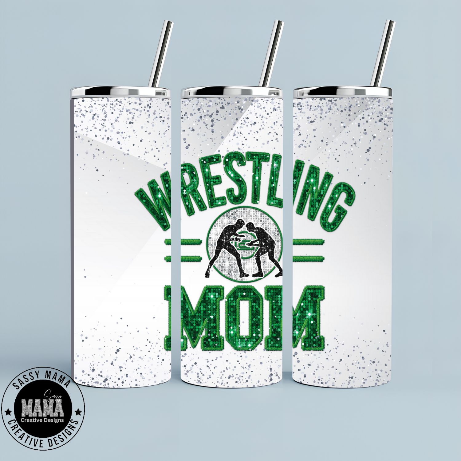 Wrestling Mom Tumbler 20 ounce