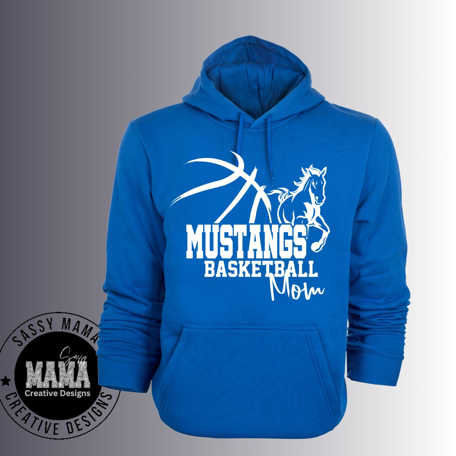 Tuslaw Mustang Mom Basketball Victory Shirt