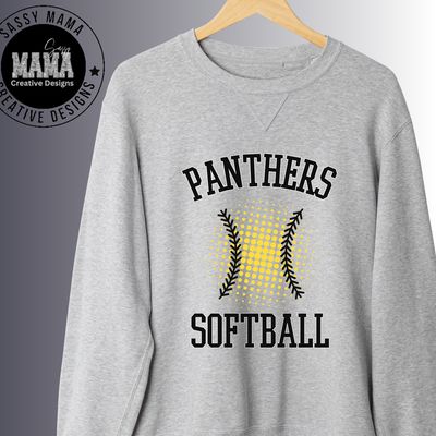 Panthers Double Play Softball Shirt Adult and Youth