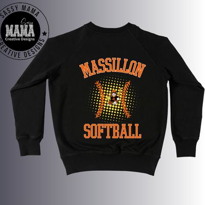 Massillon Tiger Softball Double Play Shirt