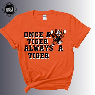 Once A Tiger Always A Tiger Gymnastics Obie Shirt