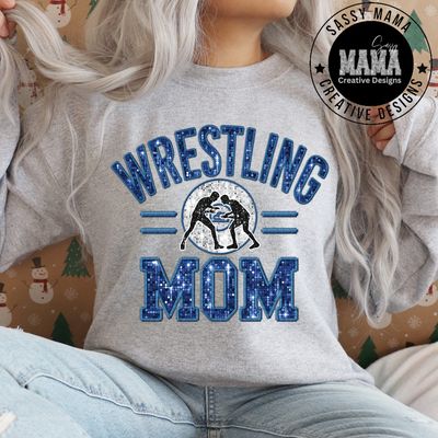 Tuslaw Mustang Wrestling Mom Shirt