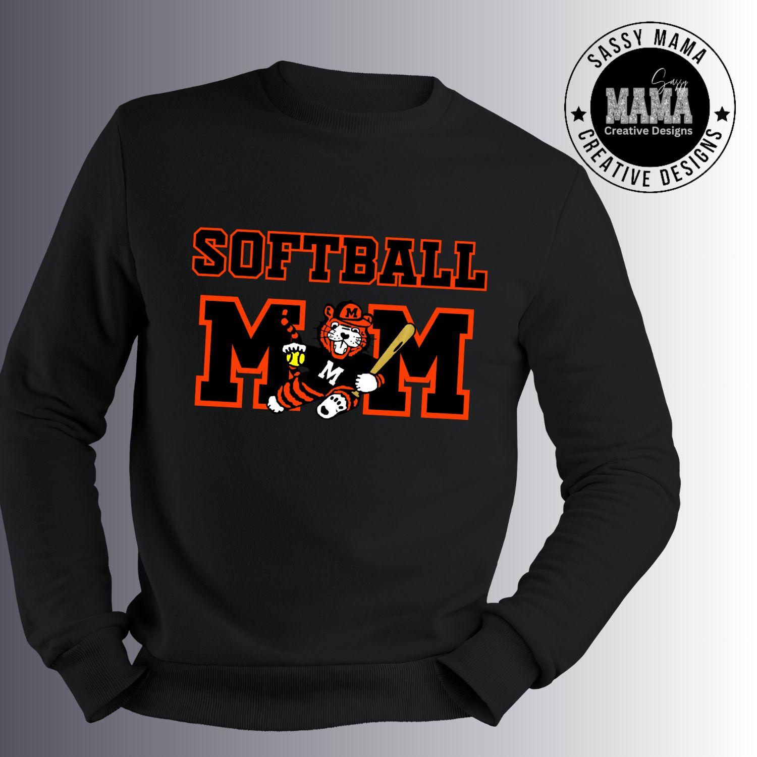 Massillon Tiger Softball Mom or Dad Shirt