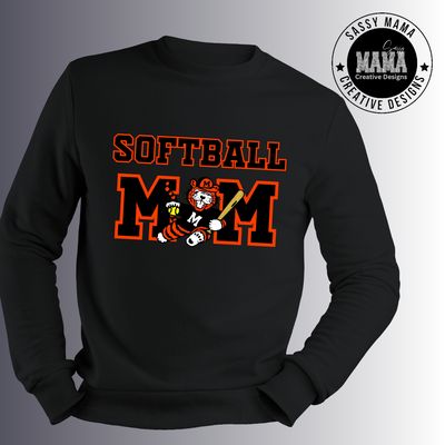 Massillon Tiger Softball Mom or Dad Shirt