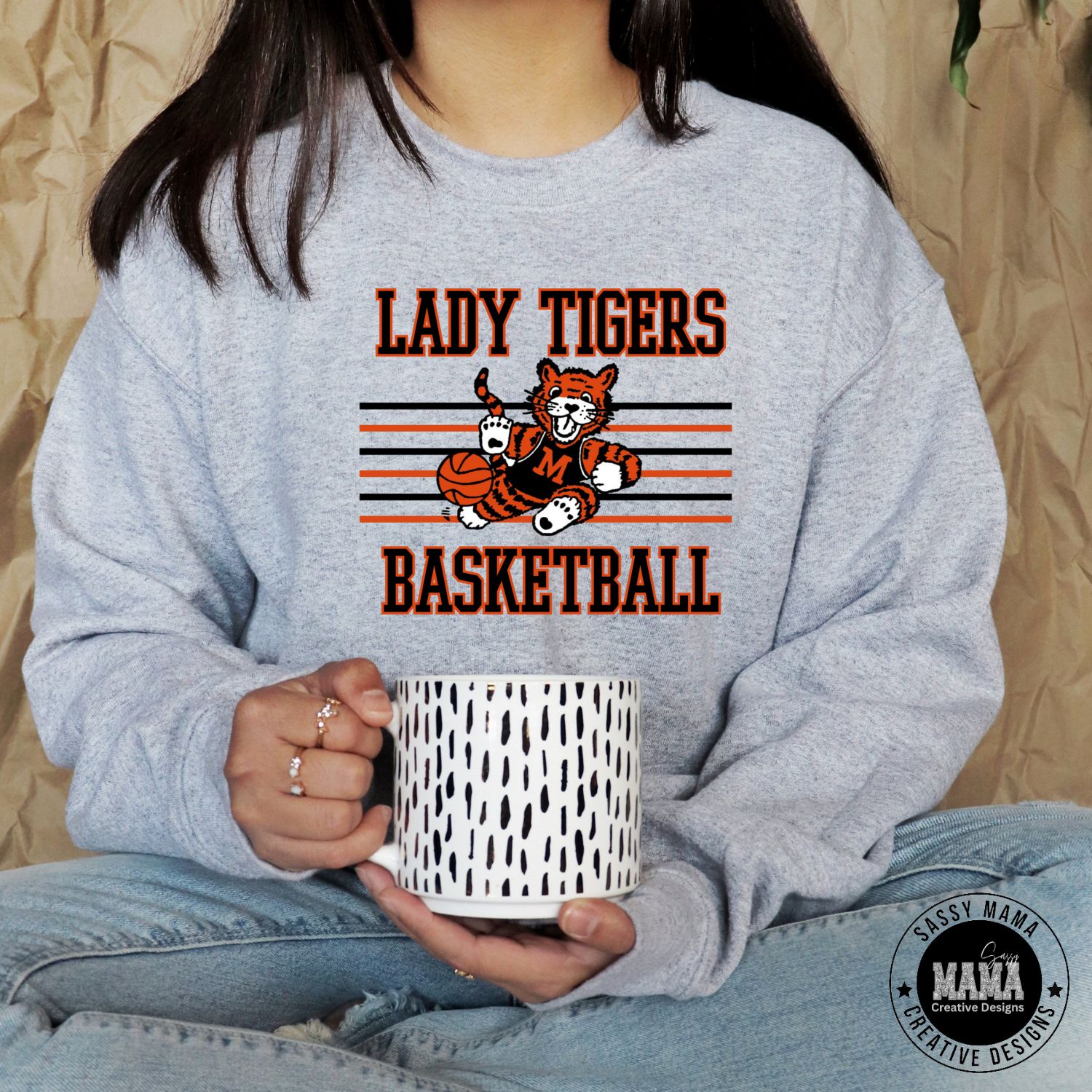 Lady Tigers Basketball Victory Shirt