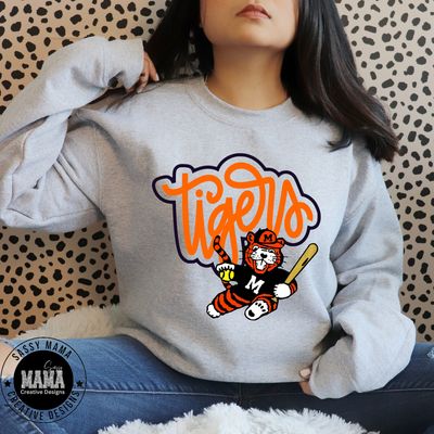 Tigers Softball Hype Shirt