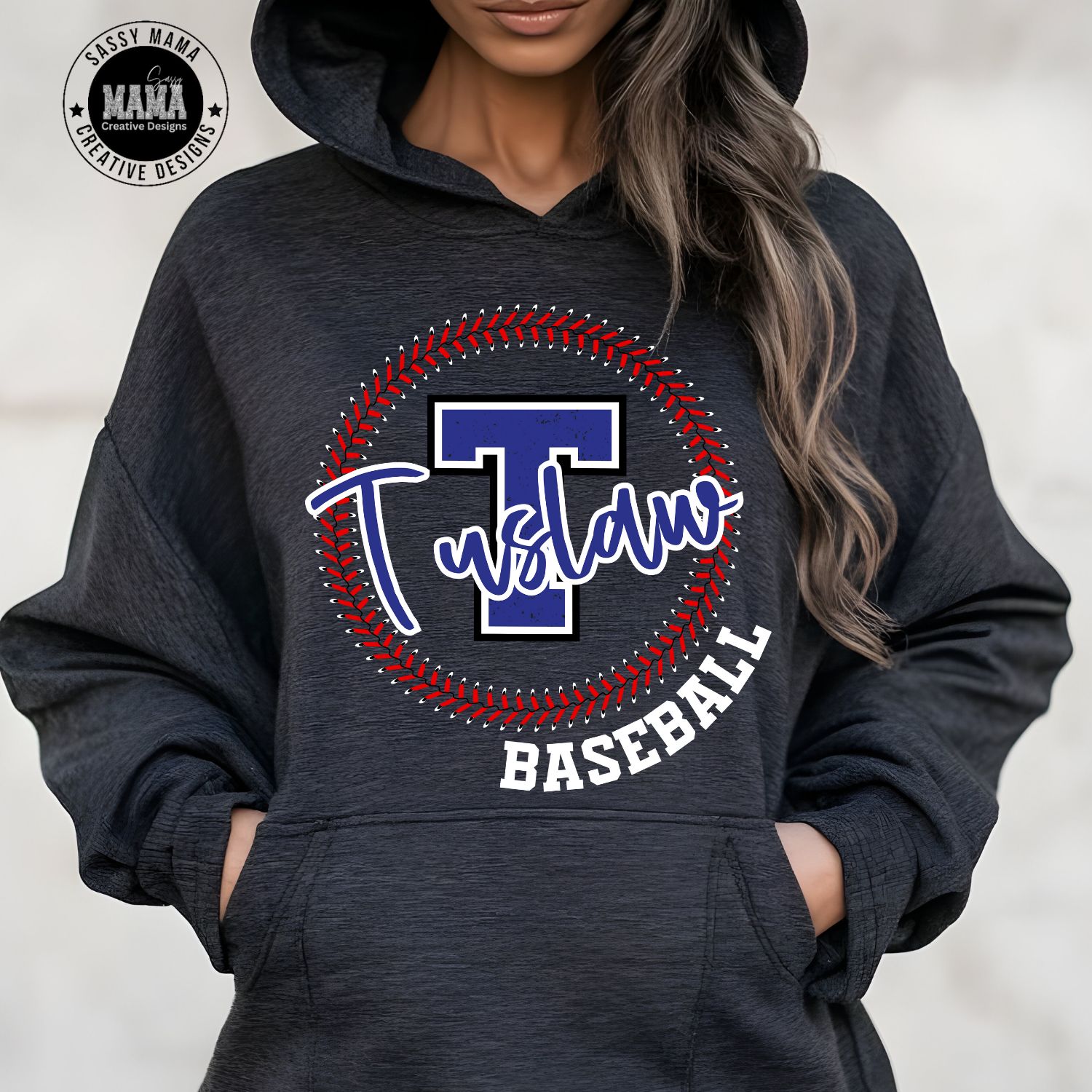 Tuslaw Mustang Homerun Baseball shirt