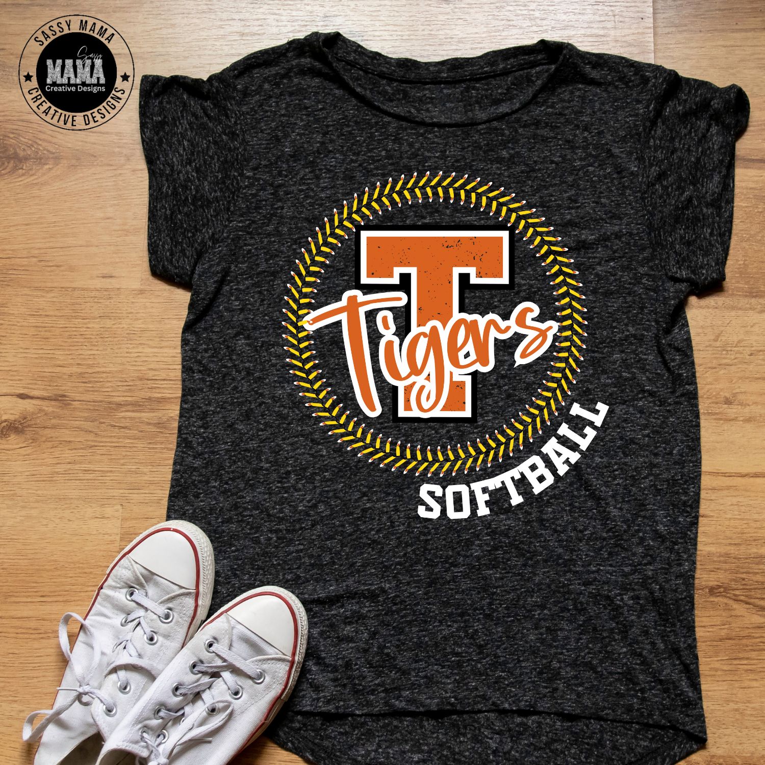 Massillon Tiger Homerun Softball Shirt