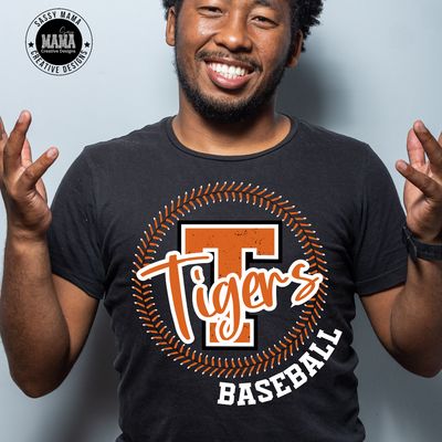 Massillon Tiger Homerun Baseball shirt