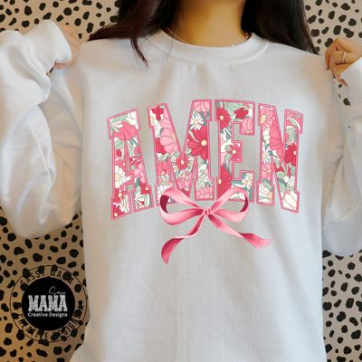 Floral AMEN Shirt
