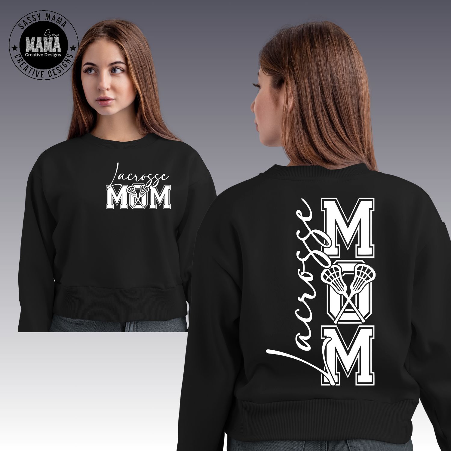 Central Catholic Lacrosse Mom 2-Sided Shirt