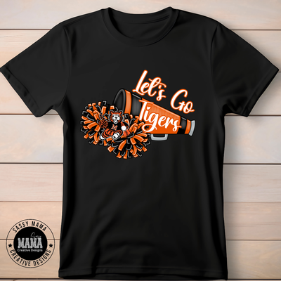 Let&#39;s Go Tigers Cheer Shirt