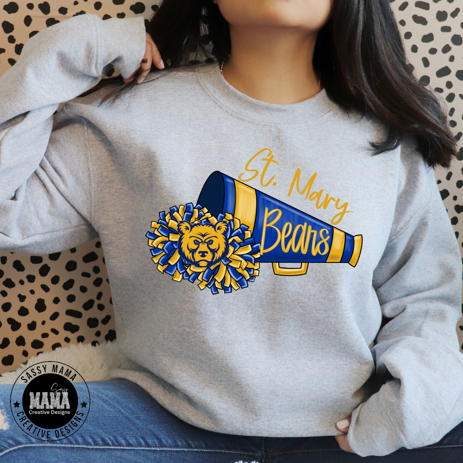 St Mary Bears Cheer Shirt