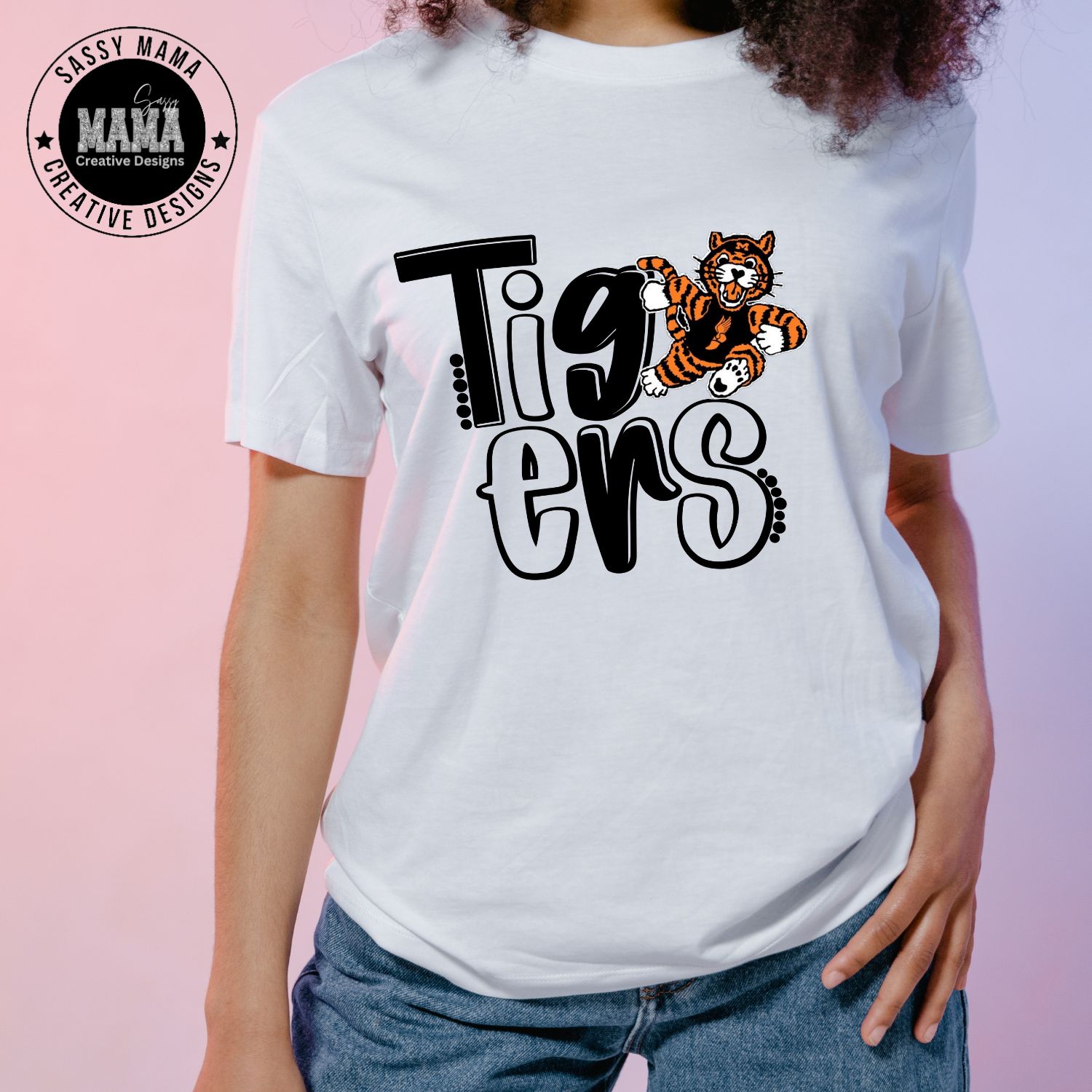 Massillon Tiger Track Doodle Shirt