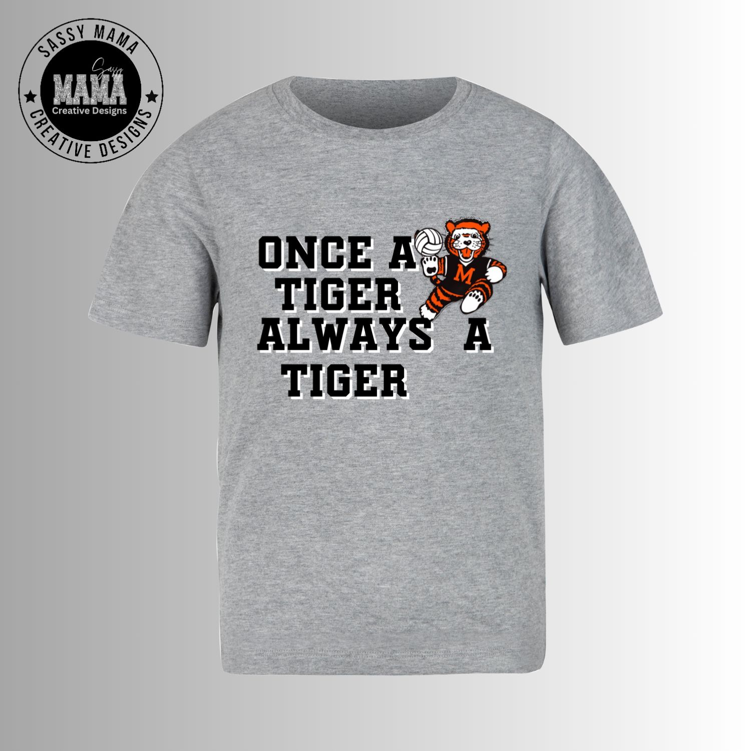 Once a Tiger Always a Tiger Massillon Volleyball Shirt