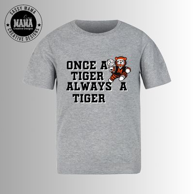 Once a Tiger Always a Tiger Massillon Volleyball Shirt
